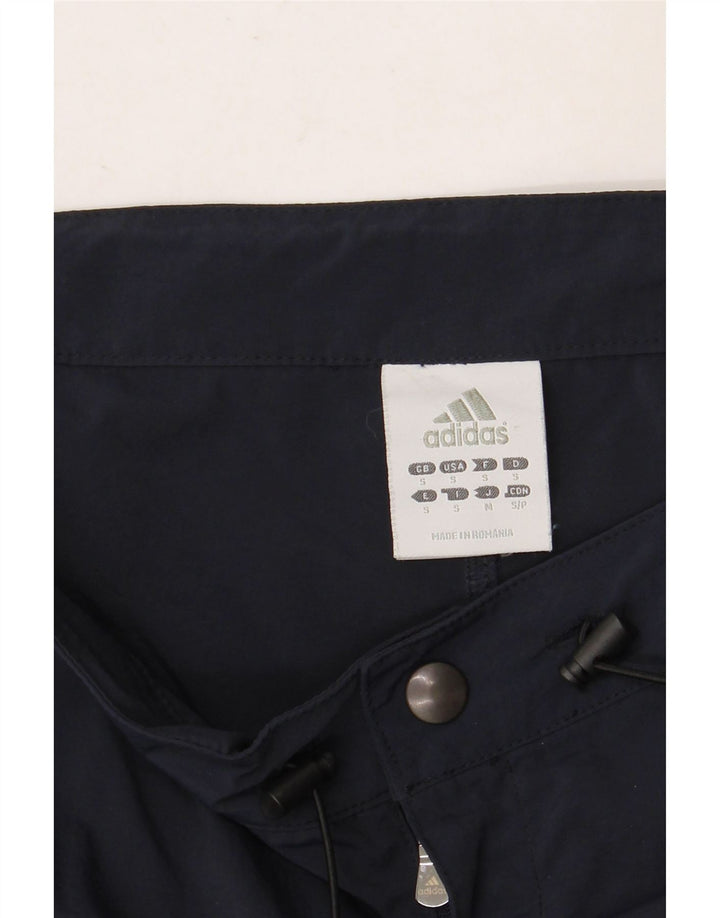 Pantaloni cargo drepti ADIDAS pentru bărbați, nailon mici, albastru