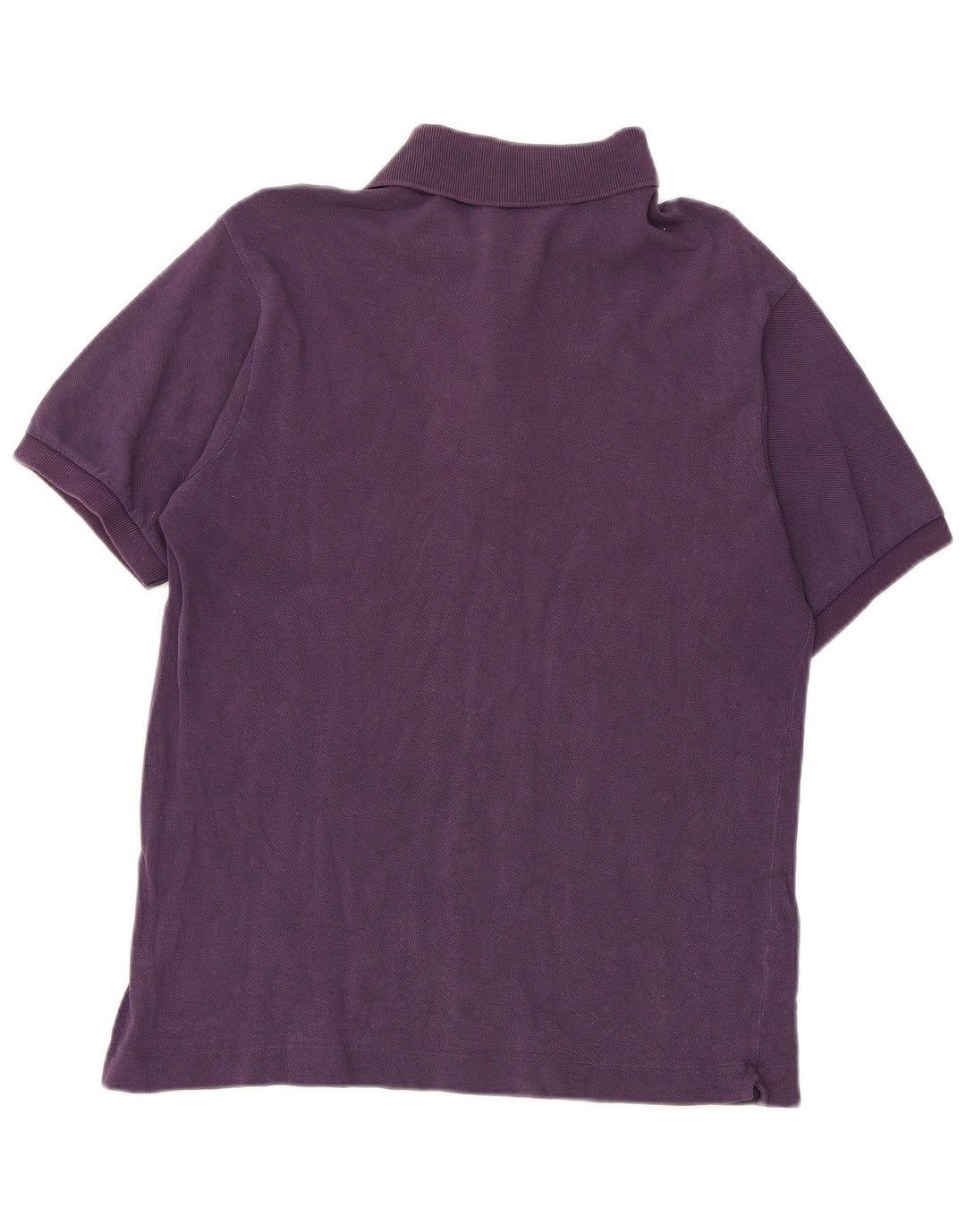 Tricou polo Lacoste pentru bărbați mărimea 4 bumbac violet mediu