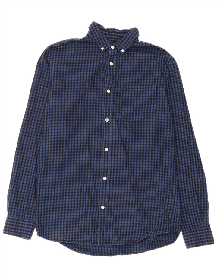 Cămașă Jack & Jones pentru bărbați, mediu, bleumarin, bumbac vichy