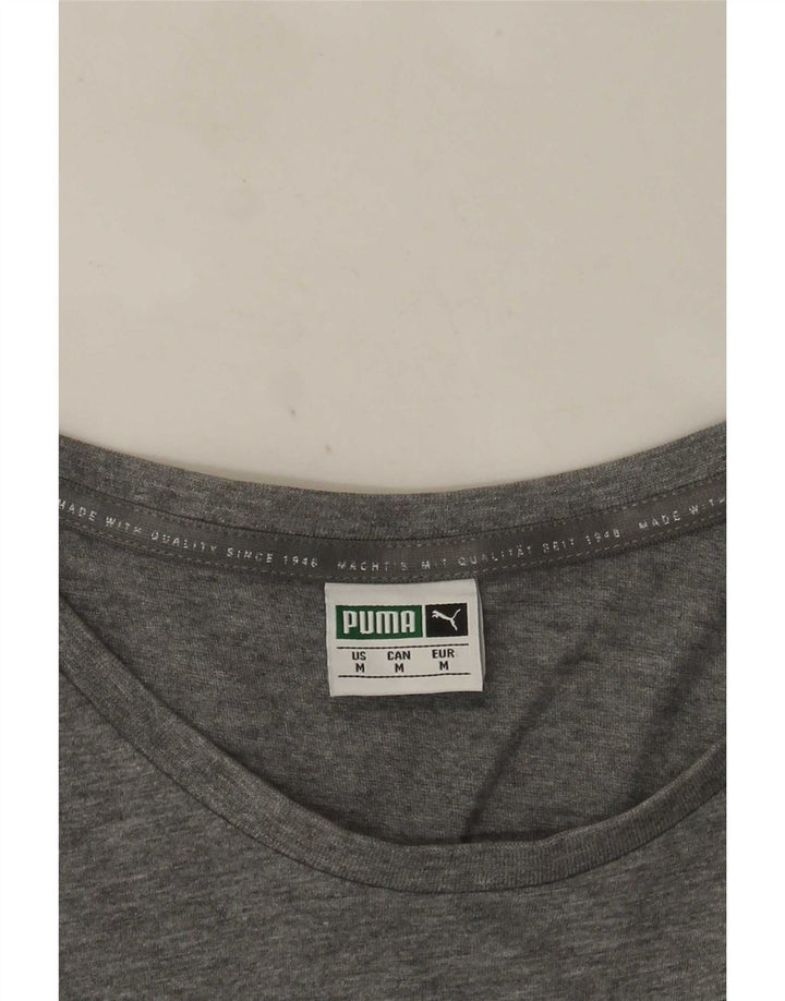 Tricou grafic Puma pentru bărbați Top Medium Gri Flecked