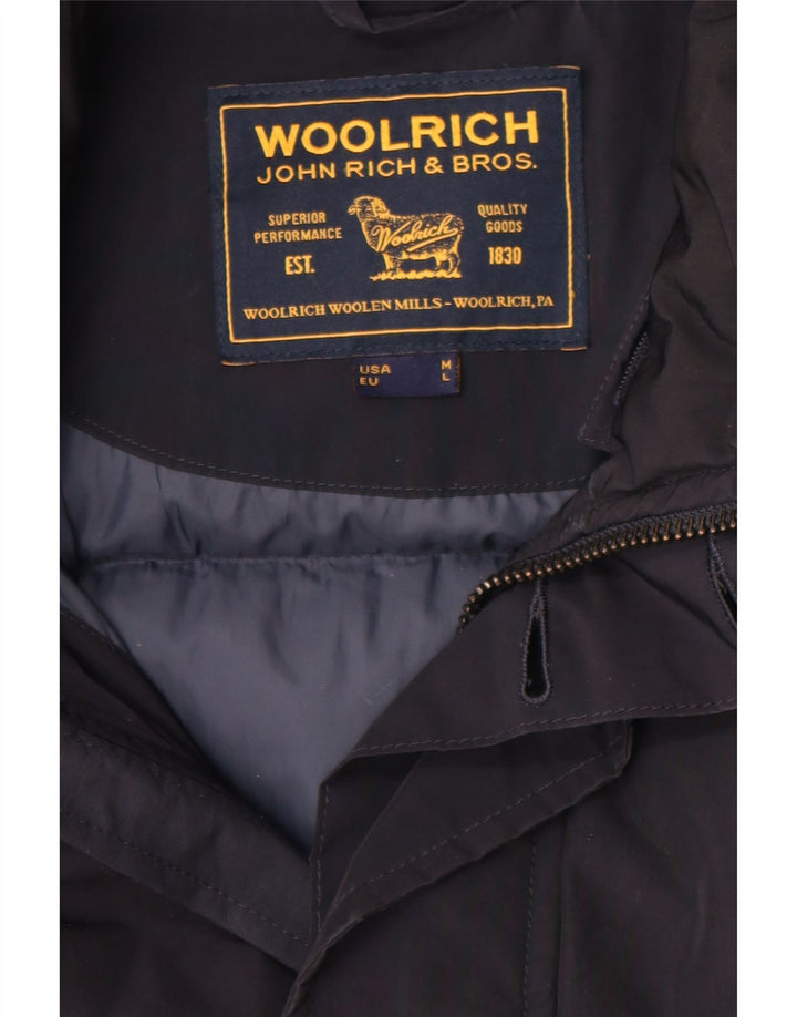 Palton căptușit pentru bărbați Woolrich UK 38 Medium Bleumarin