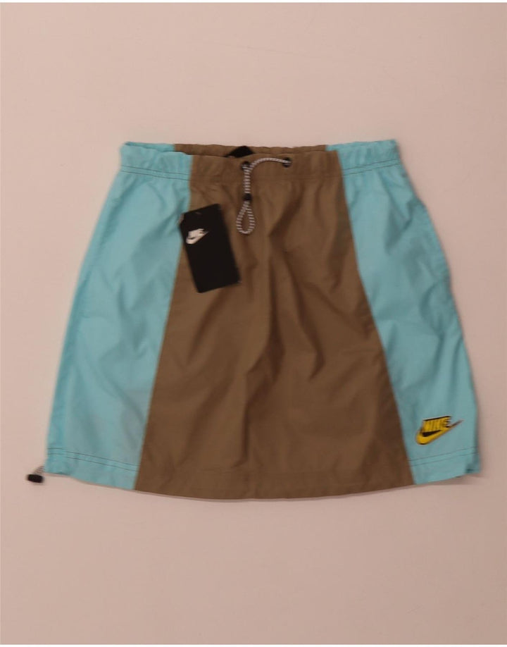 Fusta pentru femei Nike UK 6 XS Kaki Poliester color bloc