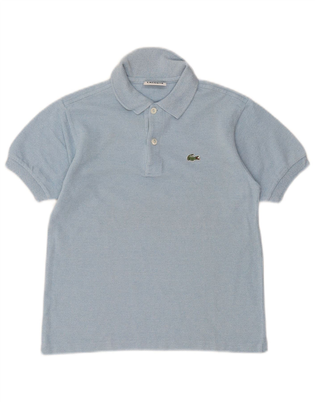 Tricou polo Lacoste pentru baieti 9-10 ani bumbac albastru