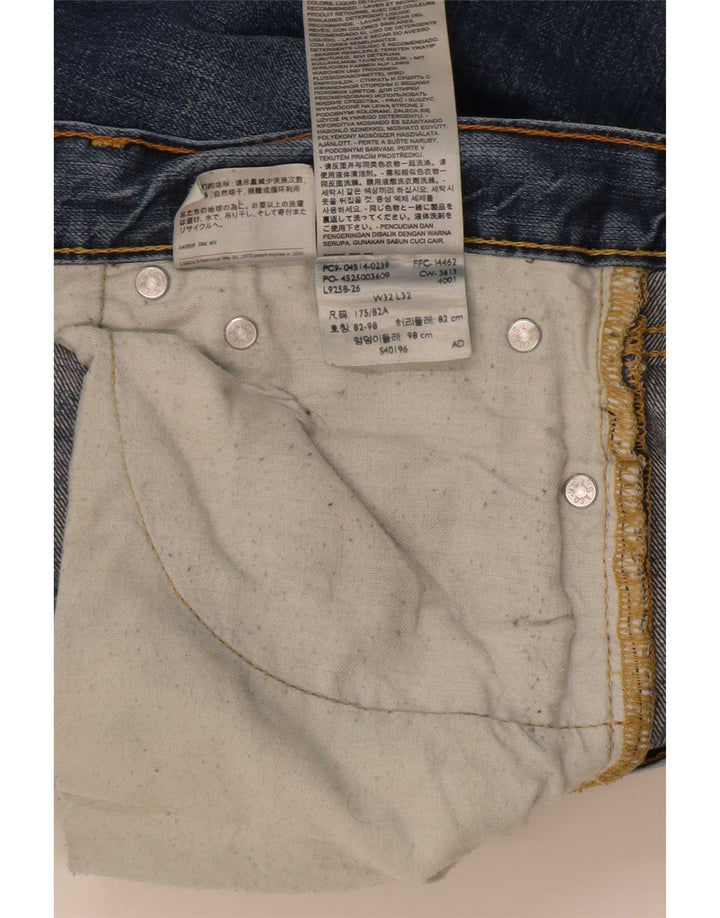 Blugi drepti pentru bărbați Levi's 514 W32 L32 Bumbac albastru