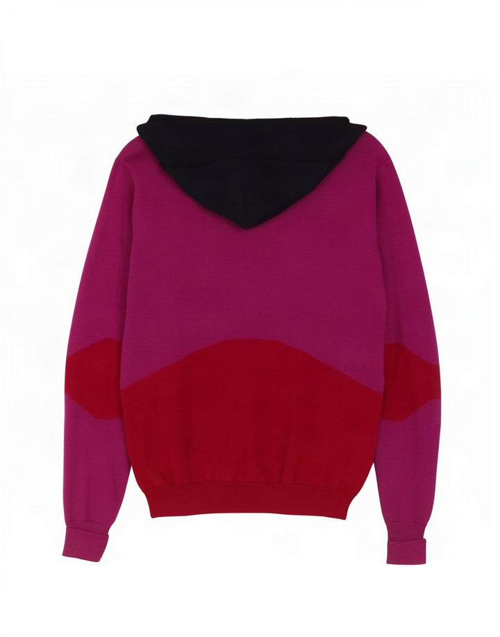 Pulover pentru femei Lacoste cu decolteu în V, mărime 40, mediu multicolor