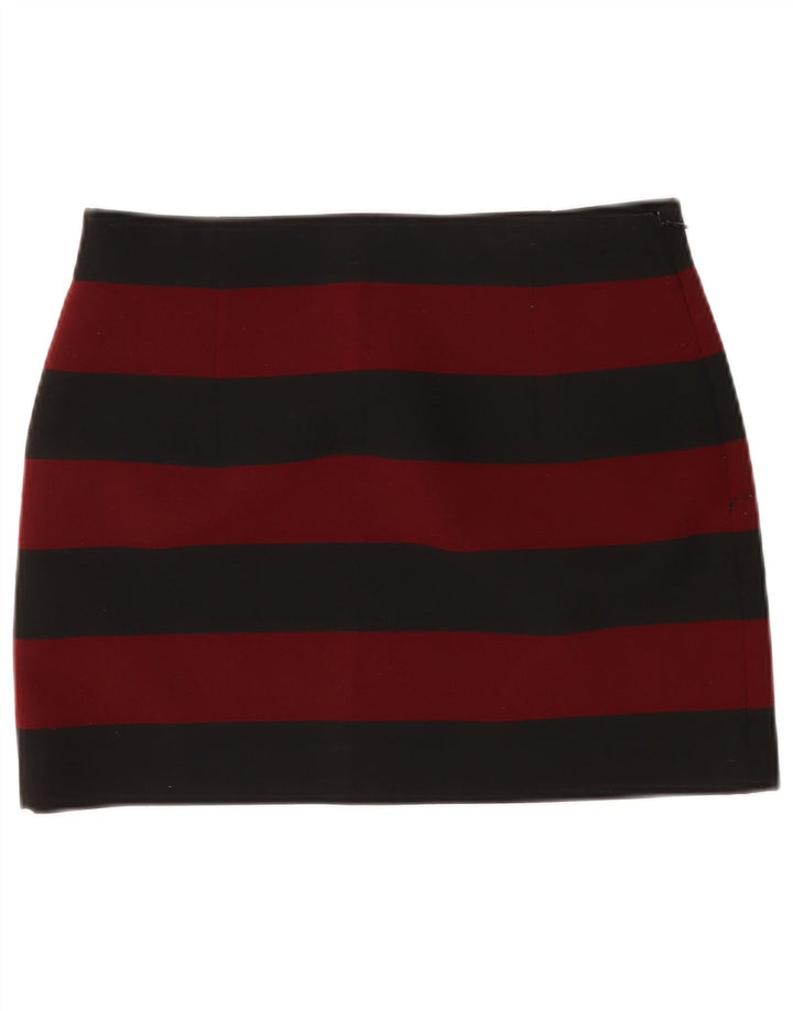 Fustă mini pentru femei Zara, mare W30, cu dungi negre