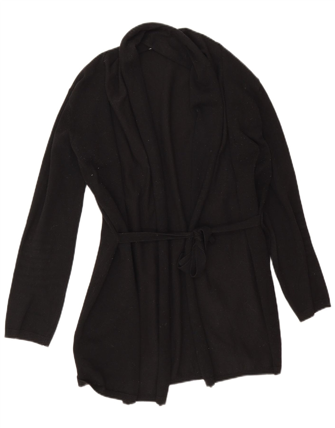 Pulover cardigan deschis supradimensionat pentru femei Zara UK 10 Mic Negru