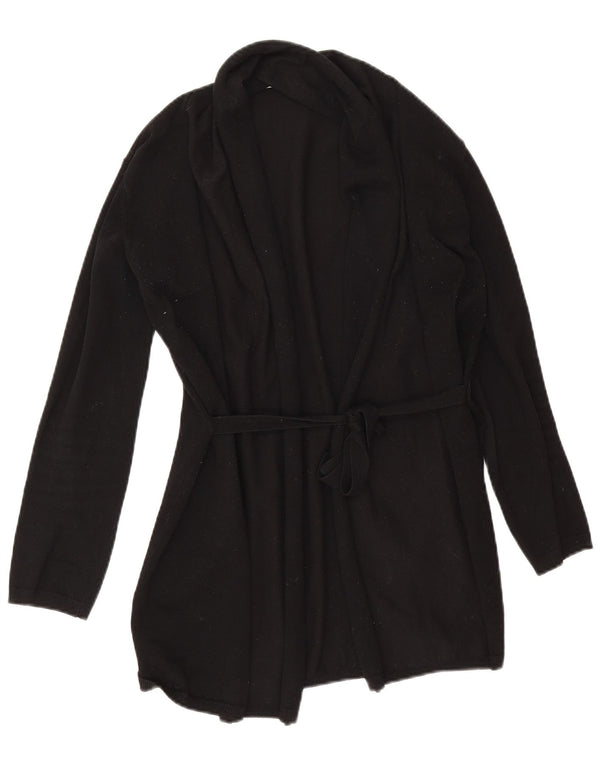 Pulover cardigan deschis supradimensionat pentru femei Zara UK 10 Mic Negru