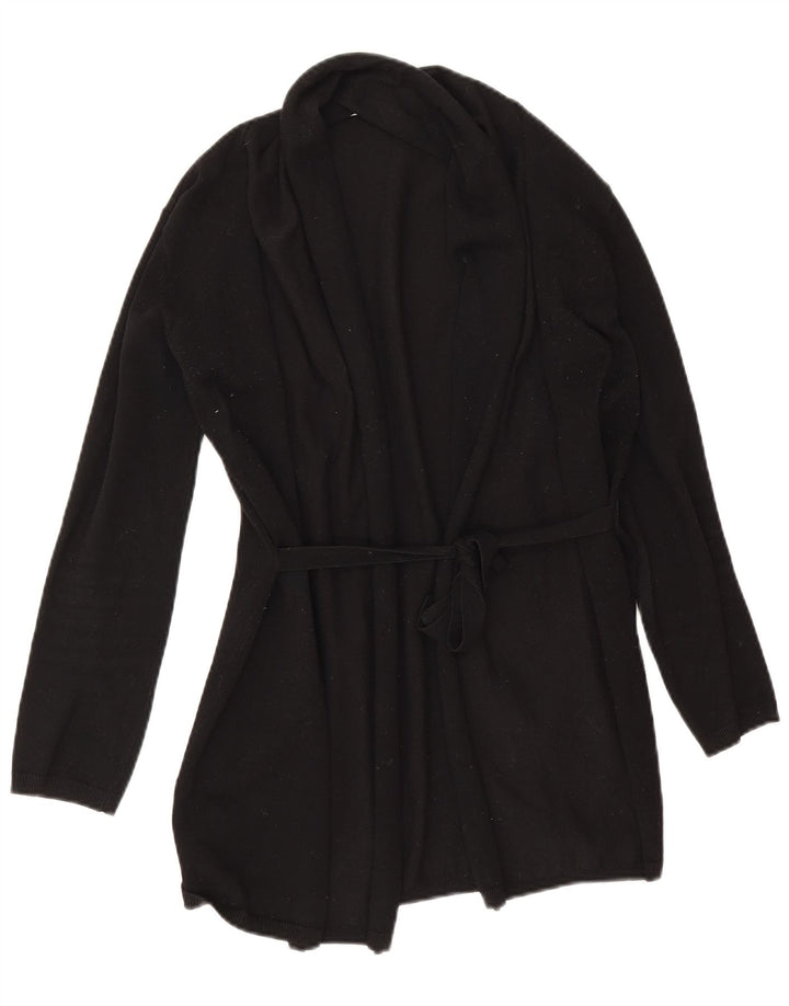 Pulover cardigan deschis supradimensionat pentru femei Zara UK 10 Mic Negru