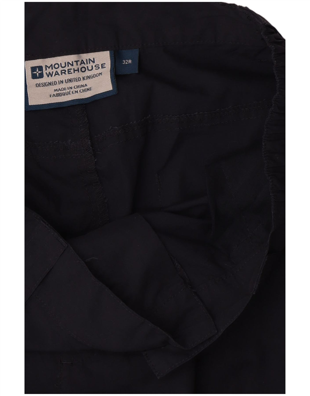 Pantaloni cargo drepti pentru bărbați Mountain Warehouse L32 L32 Poliester bleumarin