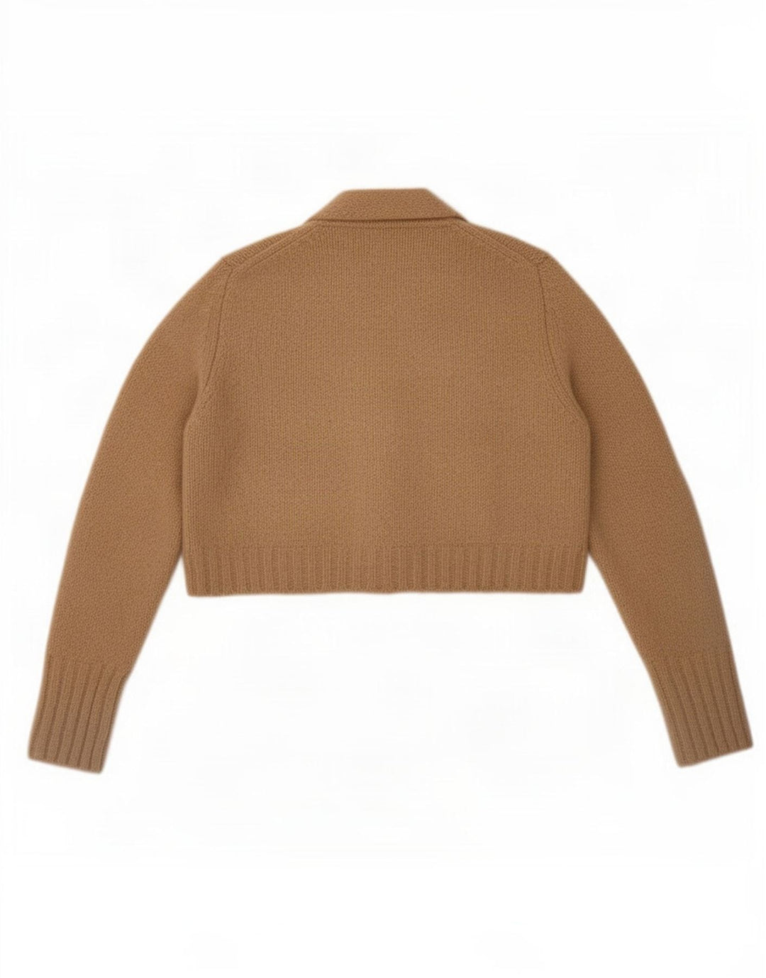 Pulover cardigan pentru femei Zara UK 10 Mic Bej Poliester