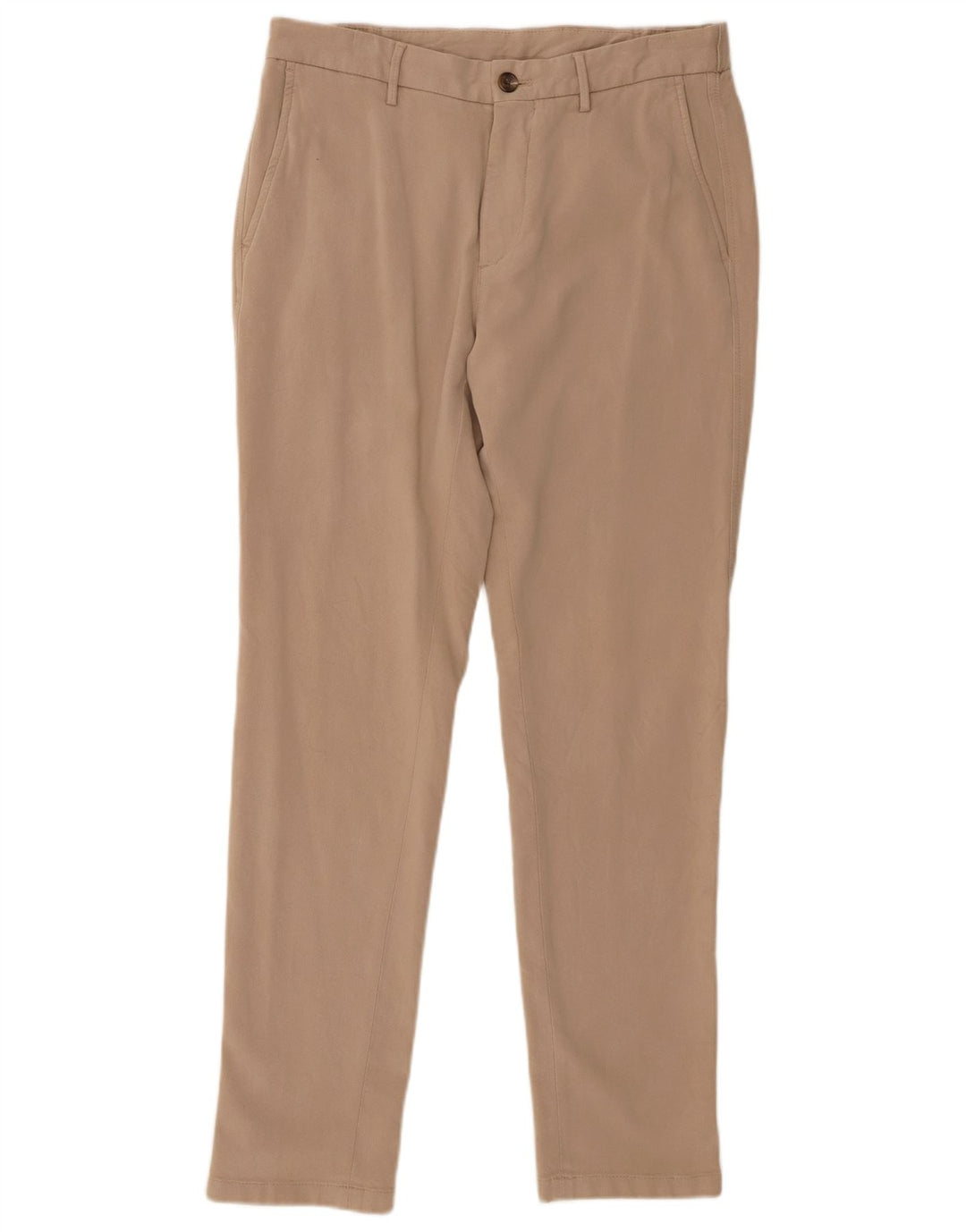 Massimo Dutti Pantaloni chino subțiri pentru bărbați EU 40 Mediu L31 L30 Bej