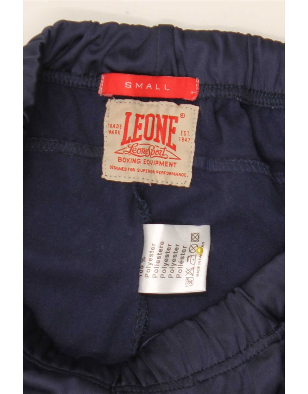 Pantaloni de trening pentru bărbați Leone Pantaloni de jogging Mici Poliester bleumarin