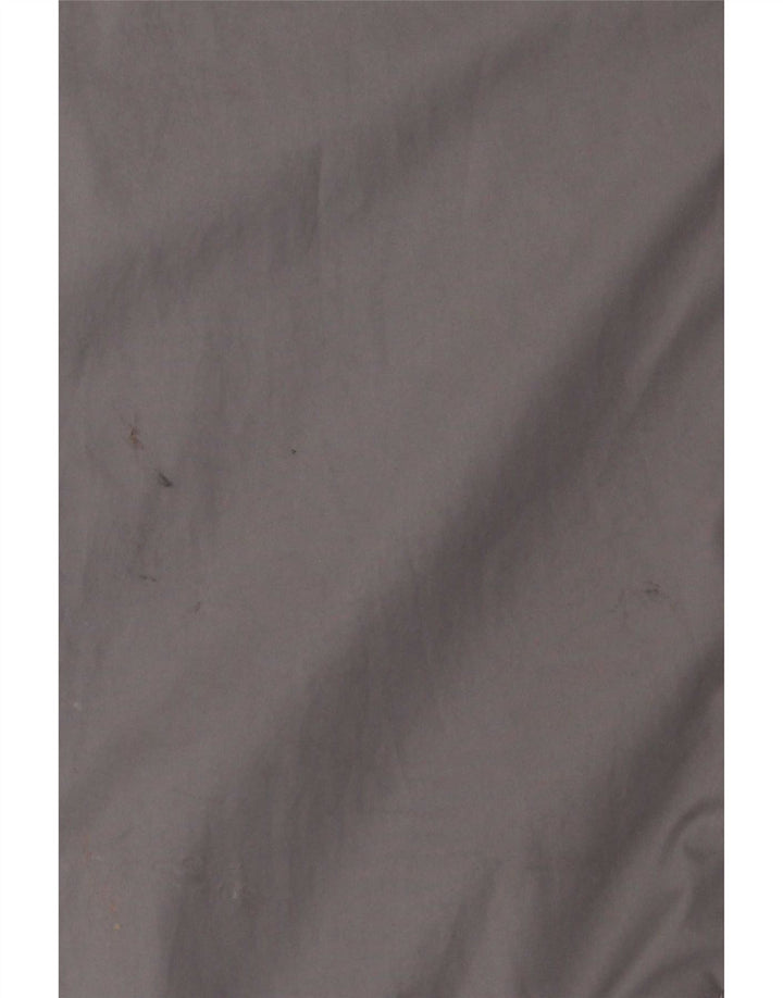 Jachetă de ploaie cu glugă pentru bărbați Fat Face UK 42 XL Gri poliester color bloc