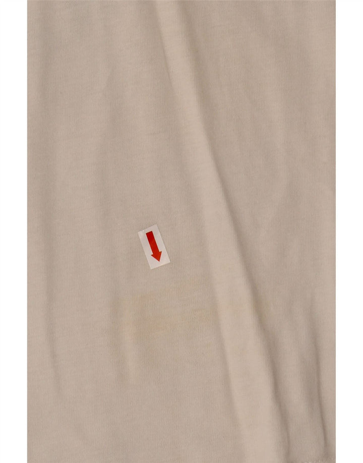 Tricou grafic pentru bărbați NIKE Top UK 45/47 XL Bumbac alb