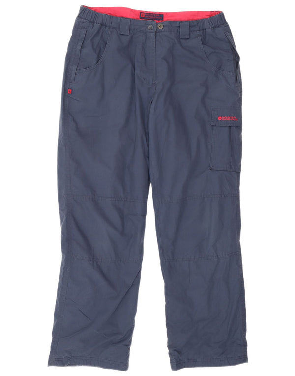 Mountain Warehouse Pantaloni cargo pentru femei UK 14 Large W32 L30 Bleumarin