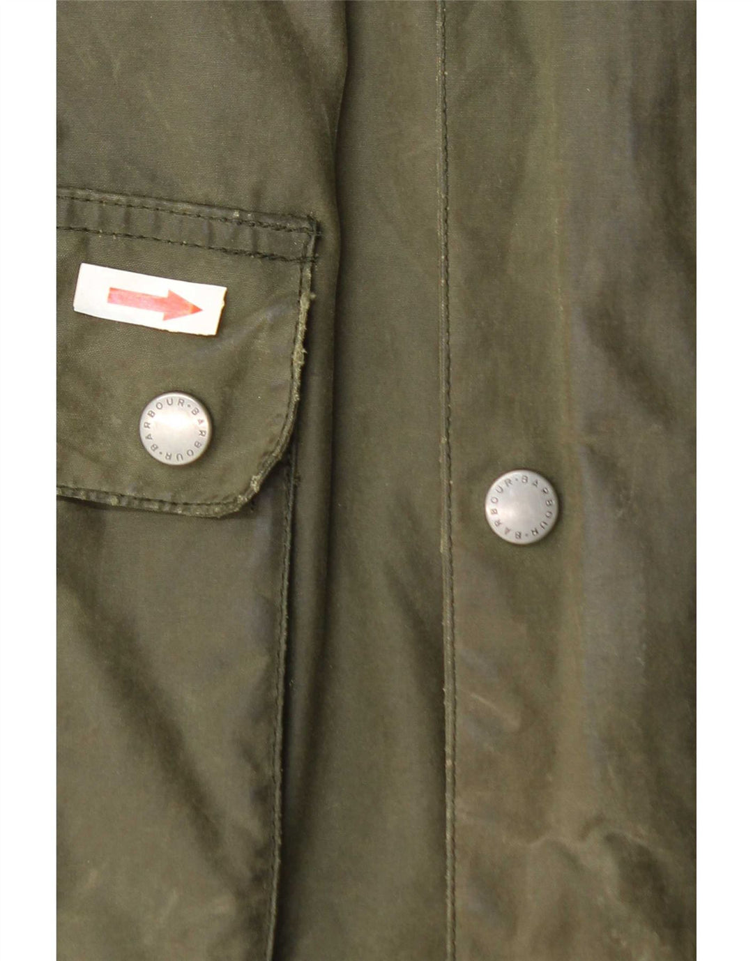 Jachetă Barbour pentru bărbați din bumbac cerat UK 36 Bumbac verde mic