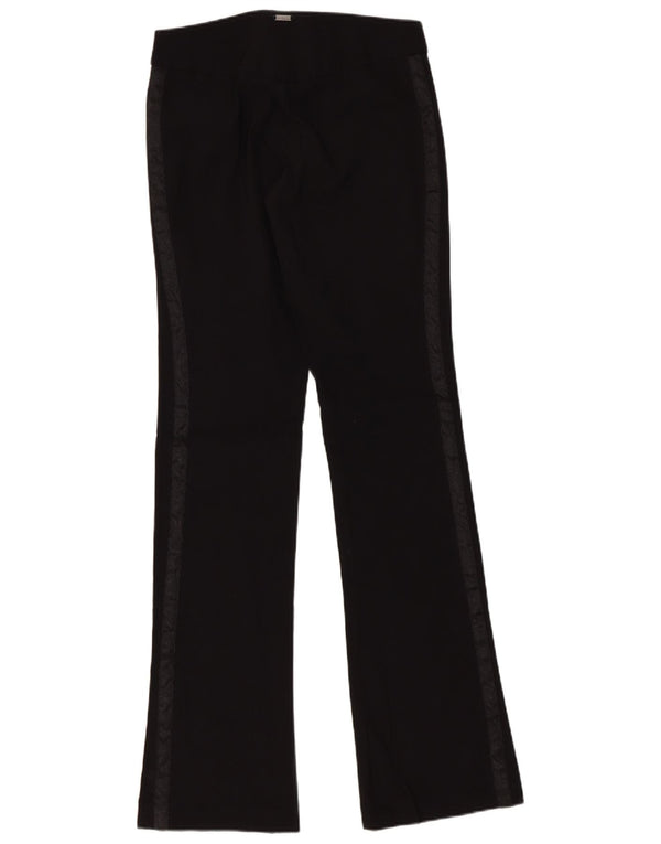 Pantaloni casual Bootcut Guess pentru femei W24 L32, negru, raion