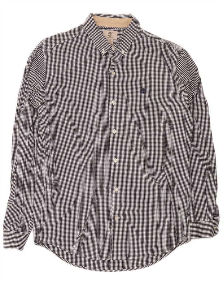 Cămașă Timberland Slim Fit pentru bărbați, mare, bleumarin, din bumbac