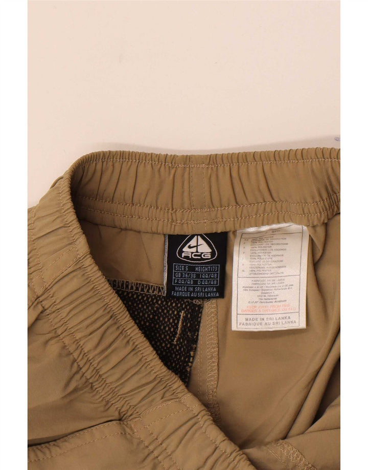 Pantaloni scurti cargo Nike pentru bărbați UK 36/38 Small W29 Bej Poliester