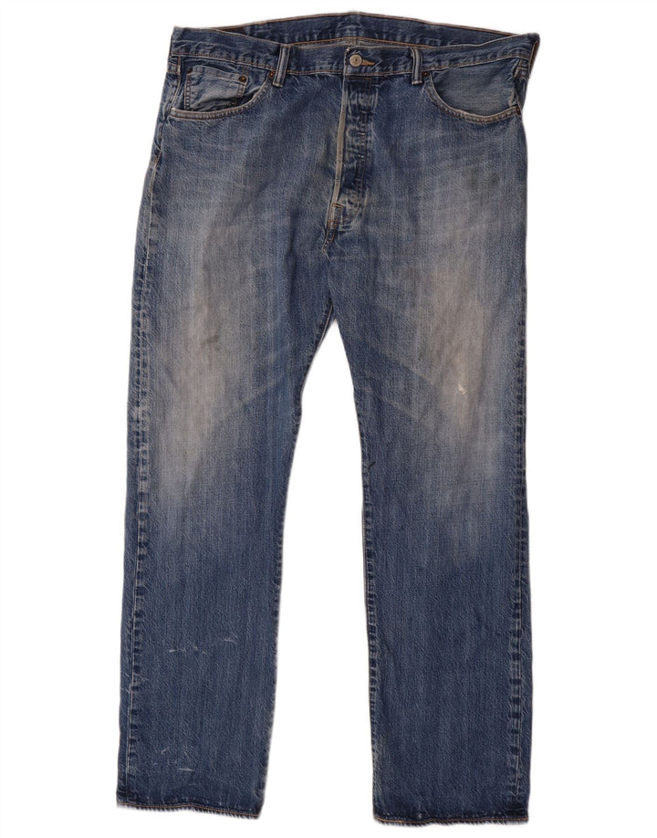 Blugi drepti pentru bărbați Levi's W40 L32 Bumbac albastru
