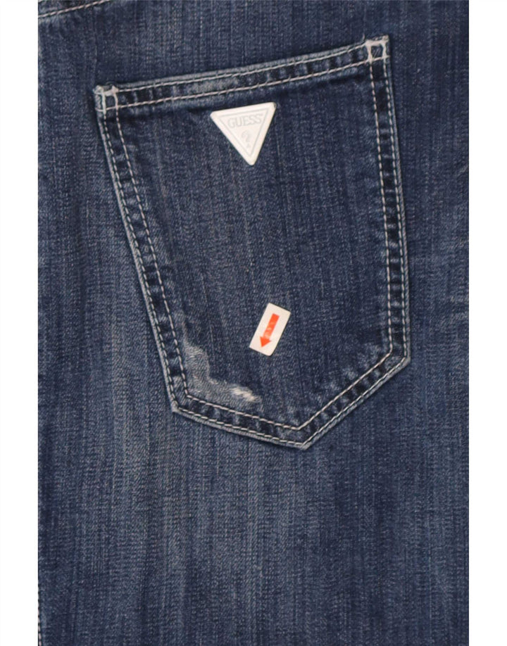 Fusta de blugi pentru femei Guess W28 Medium Blue