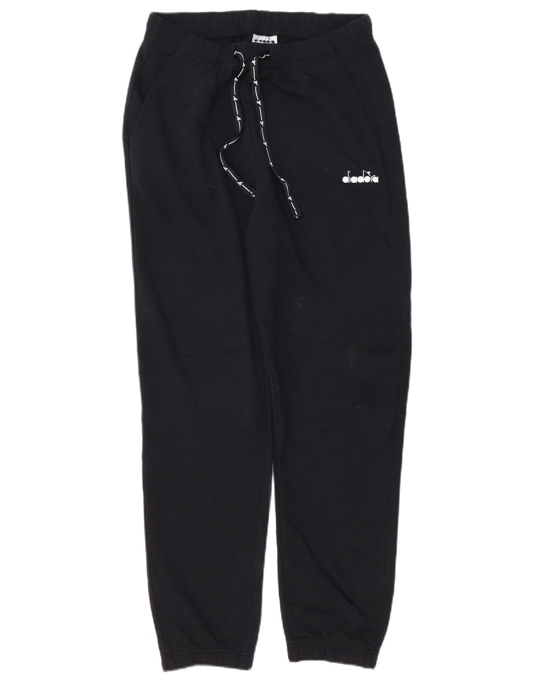 DIADORA Mens Tracksuit Trousers Joggers Medium  Black Cotton