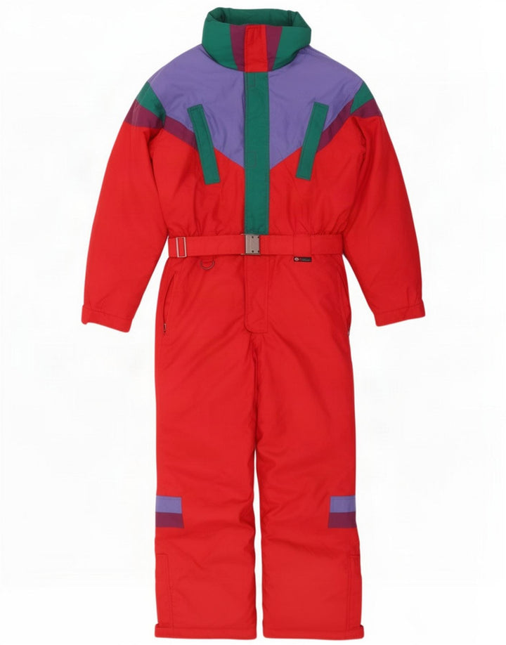 Salopetă de schi pentru bărbați Sergio Tacchini XL Poliester color bloc roșu