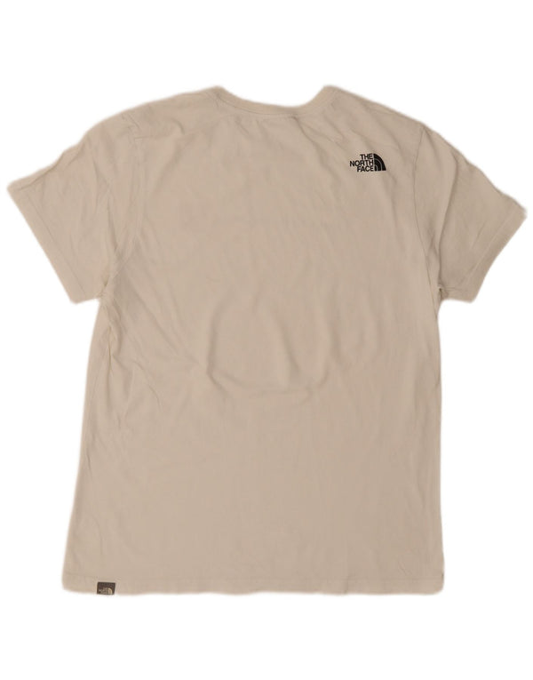 Tricou grafic pentru bărbați The North Face Top Large White
