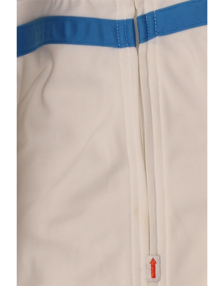 CHAMPION Mens Tracksuit Top Jacket 2XL White Colourblock Polyester