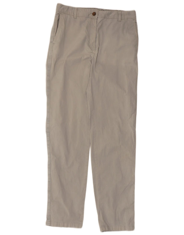Pantaloni chino pentru femei cu talie înaltă Marks & Spencer UK 10 Small W30 L30 gri