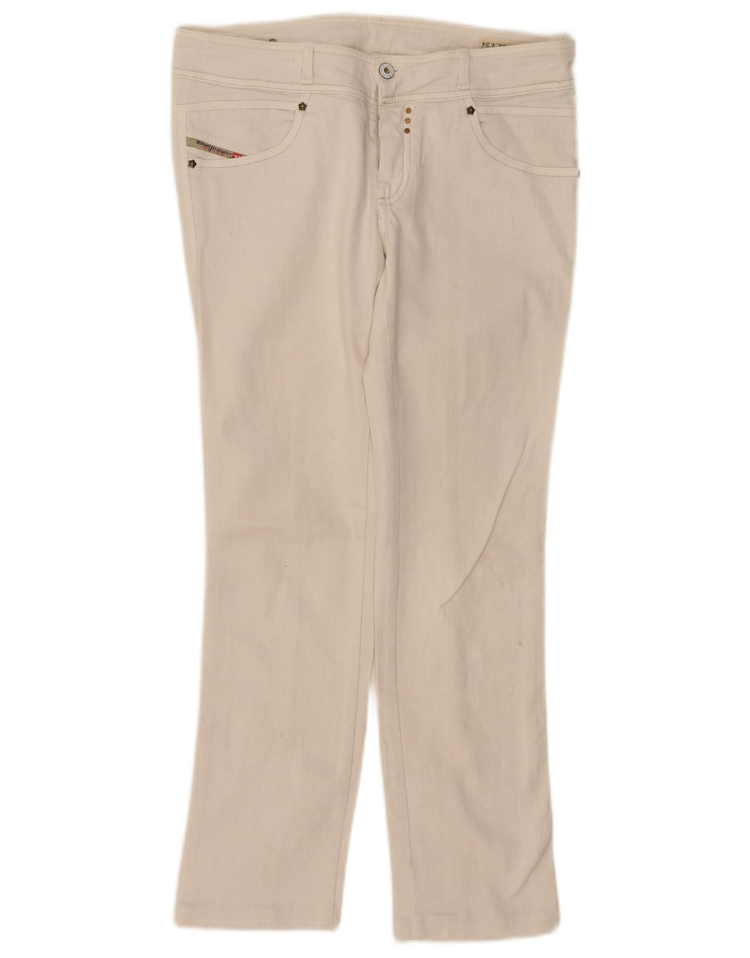 Jeans Rokket Slim pentru femei Diesel W31 L28 bumbac alb