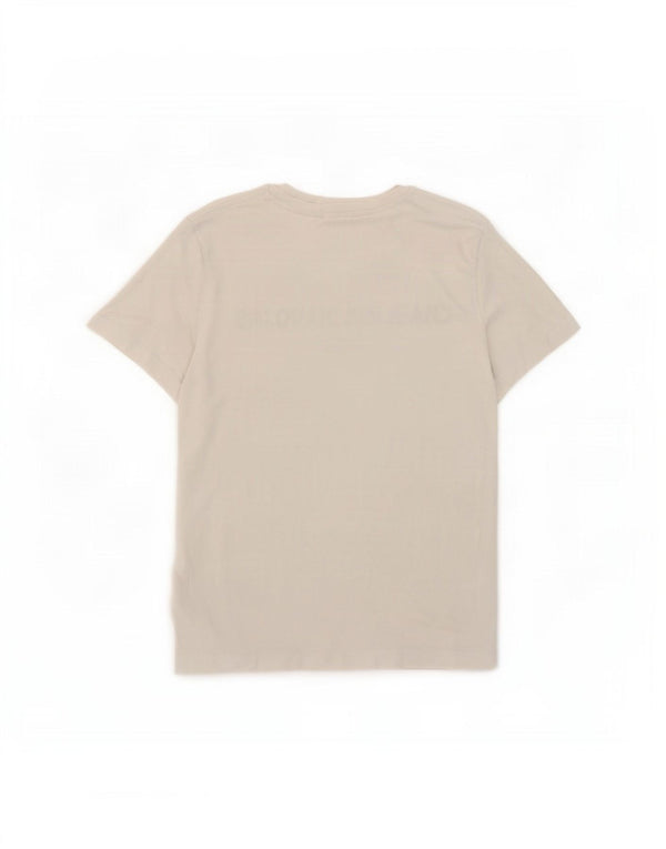 Tricou grafic pentru bărbați Calvin Klein Jeans Top mare din bumbac alb