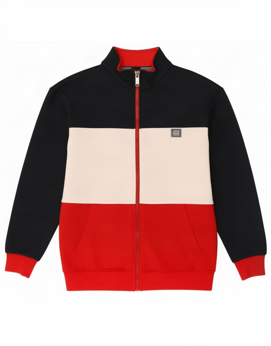 Jachetă de trening Jack & Jones pentru bărbați, medie, multicoloră