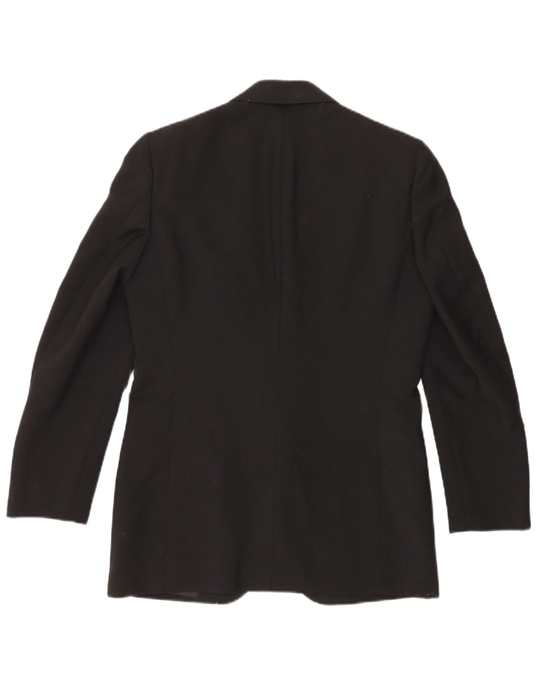 VINTAGE Set bărbați 1 nasture 2 piese IT 46 Small W29 L29 Lână neagră