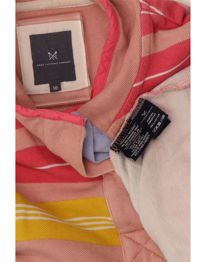 CREW CLOTHING Hanorac pentru femei Pulover UK 16 mare, multicolore, cu dungi