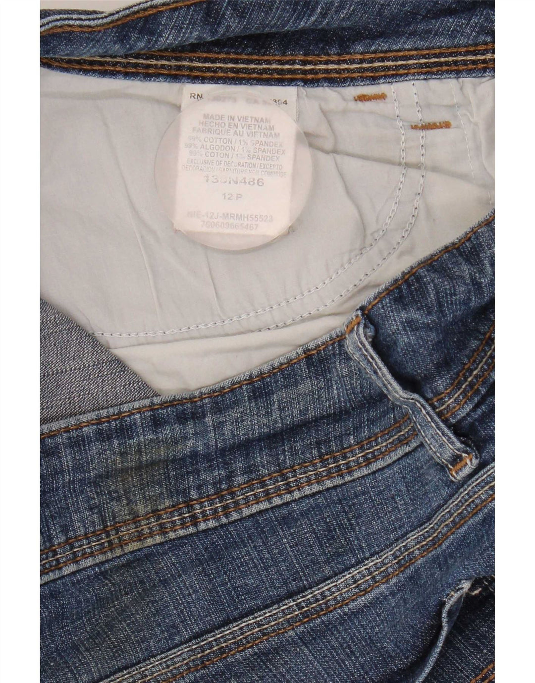 Blugi Lee pentru femei Riders Bootcut US 12 Large W33 L27 Blue Bumbac