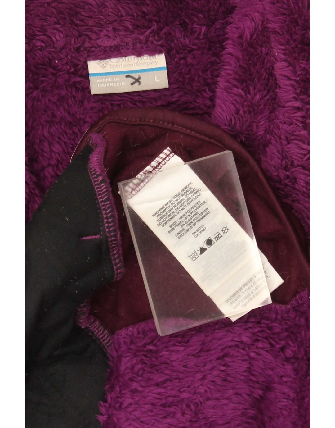 Jachetă fleece Columbia pentru femei UK 16, mare, maro, poliester