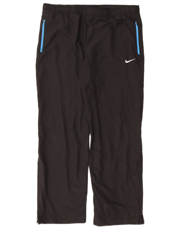 Pantaloni de trening NIKE pentru bărbați UK 38/40 Poliester mediu negru