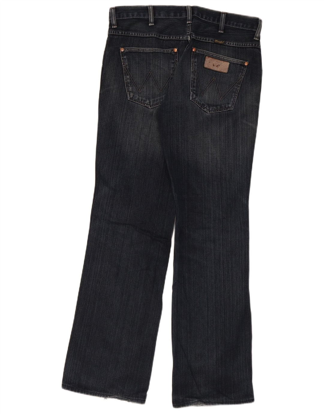 Blugi pentru bărbați Wrangler Alaska Bootcut W33 L31 bumbac bleumarin