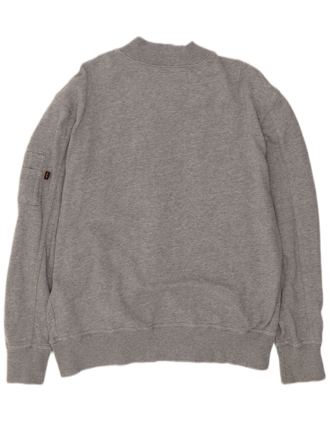 Jachetă de trening pentru bărbați ALPHA INDUSTRIES, gri mediu