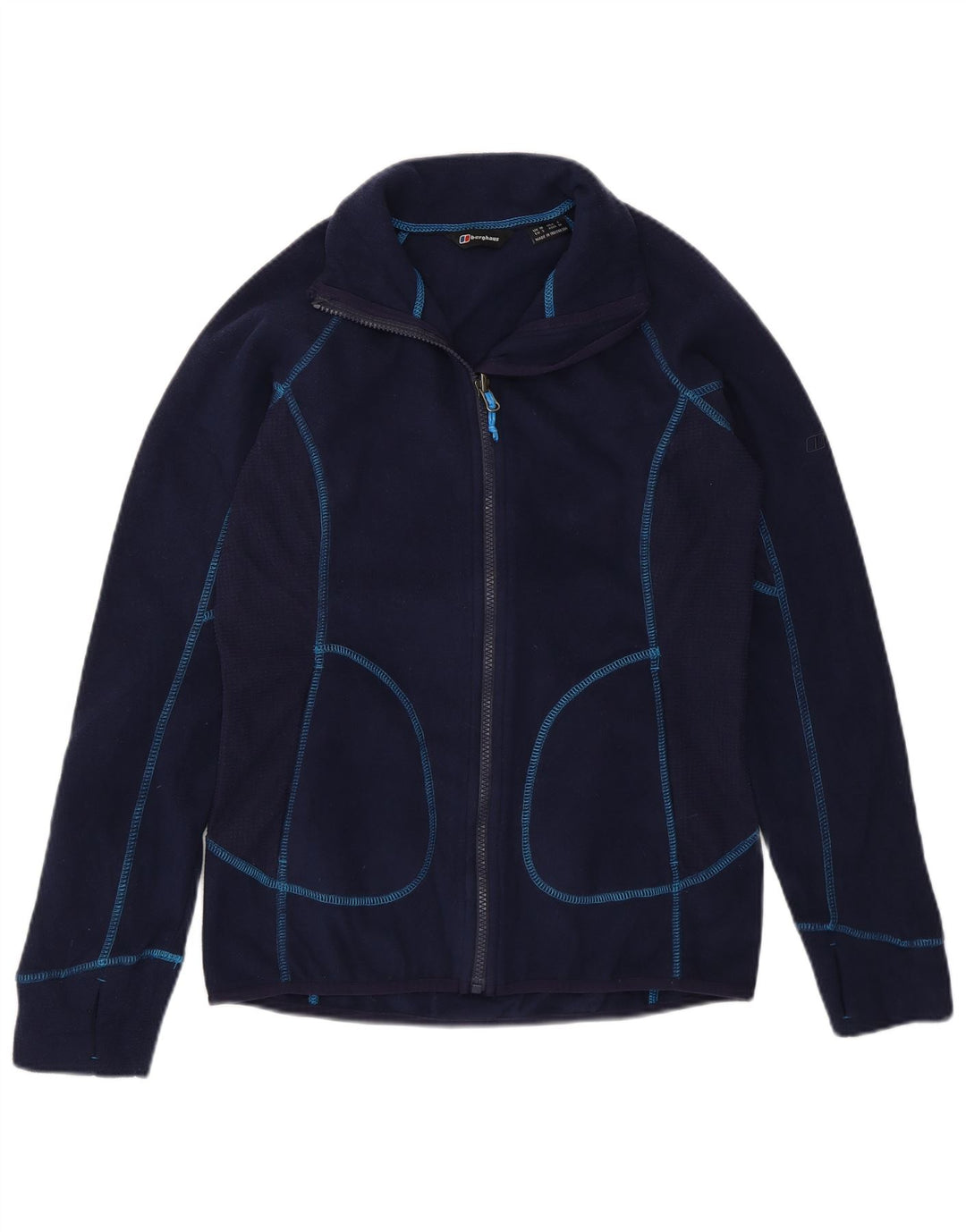 Jachetă fleece pentru femei Berghaus UK 10 Poliester bleumarin mic