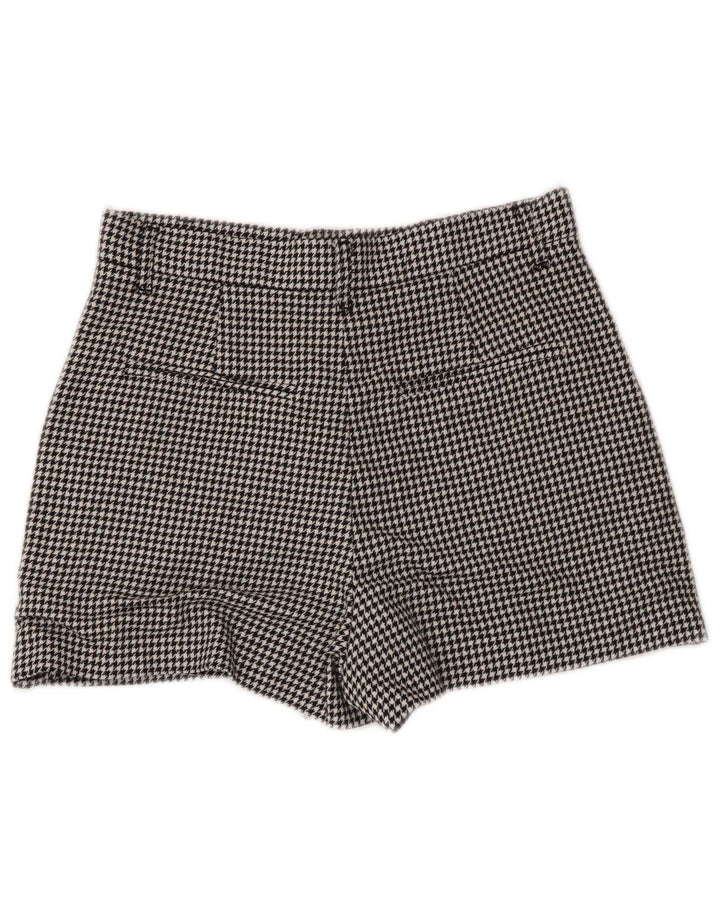 Pantaloni scurți chino pentru femei Zara mici W26 picior de gală negru
