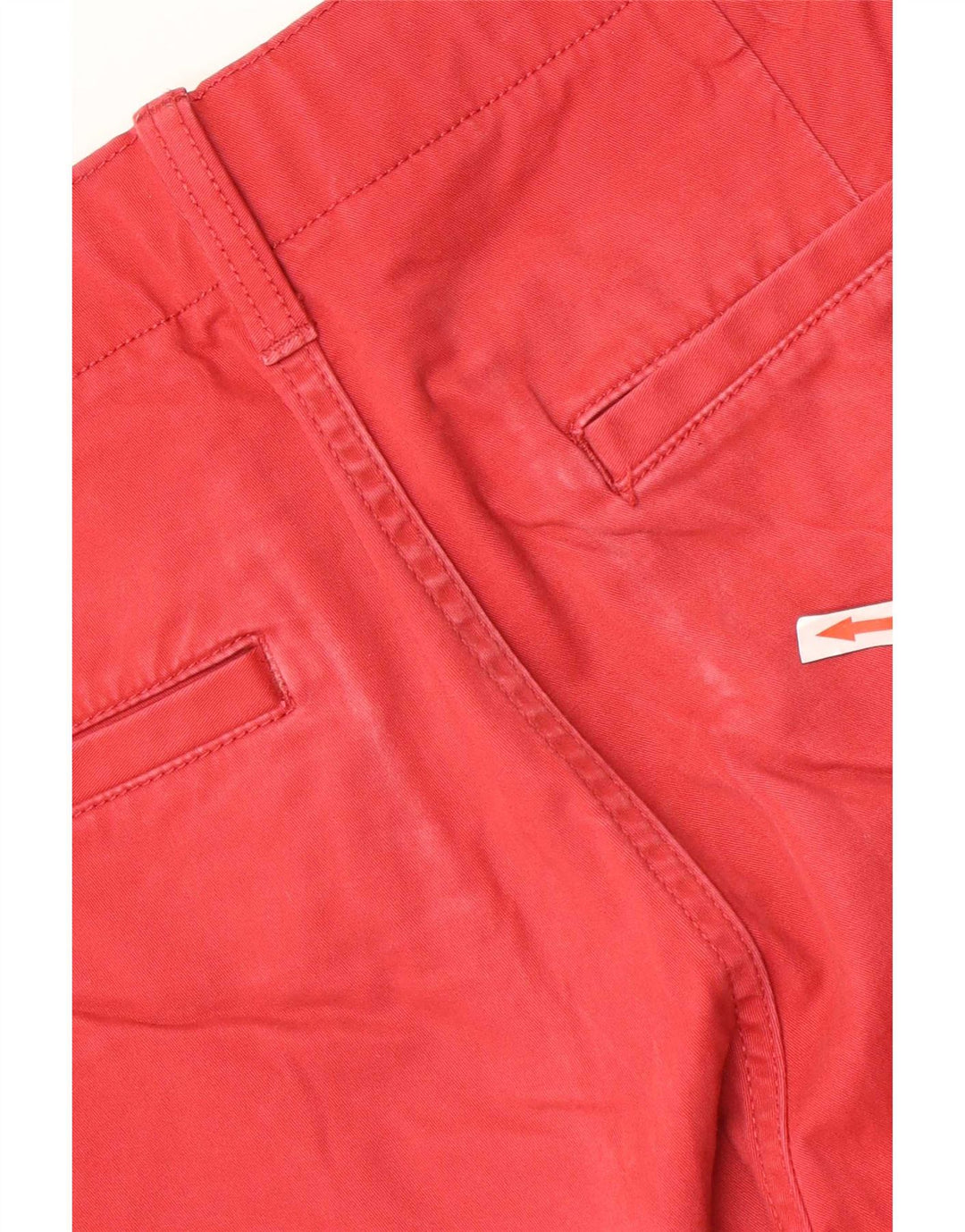 Pantaloni scurți cargo Timberland pentru bărbați, cu tăiere relaxată, W31, bumbac roșu mediu