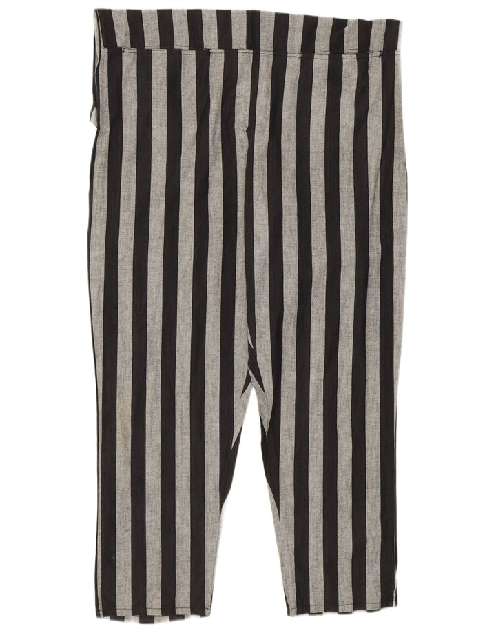 Salopetă vintage fără mâneci pentru femei UK 14 Medium Black Dunge