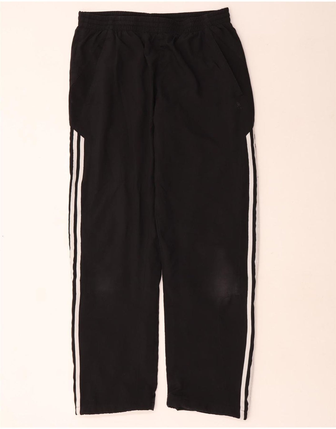 Pantaloni de trening Adidas pentru bărbați Marea Britanie 42/44 Poliester negru mare