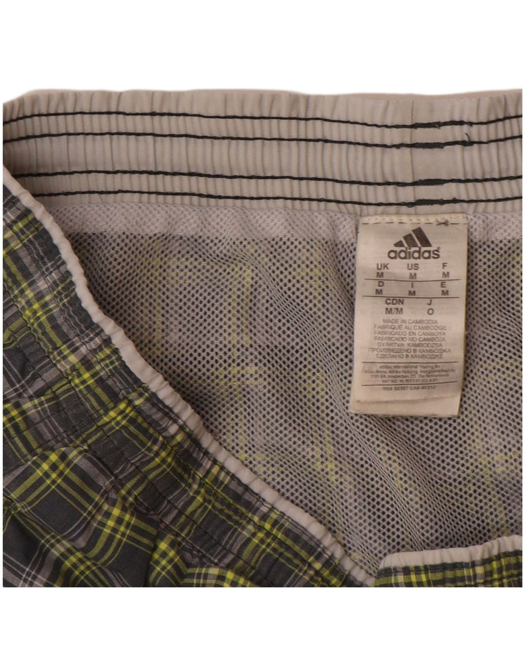 Pantaloni scurți sport adidas pentru bărbați, poliester mediu verde