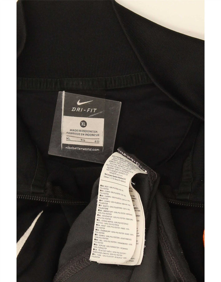 Jachetă de top pentru trening Nike Dri Fit pentru bărbați XL, gri, poliester color bloc