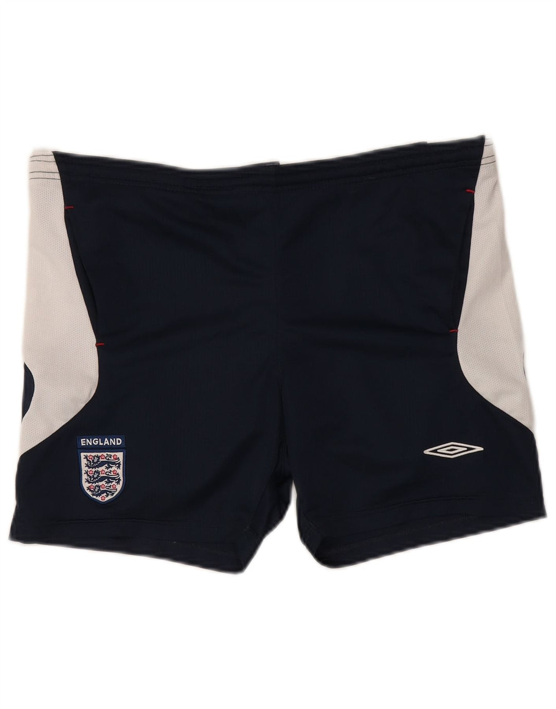Pantaloni scurți sport Umbro Anglia pentru bărbați, mici, bleumarin, poliester color bloc