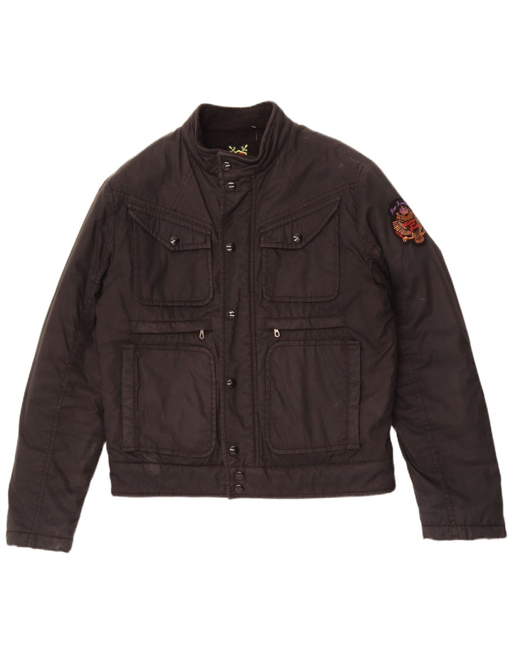 Jachetă pentru bărbați Gilmar IT 54 2XL, bumbac negru